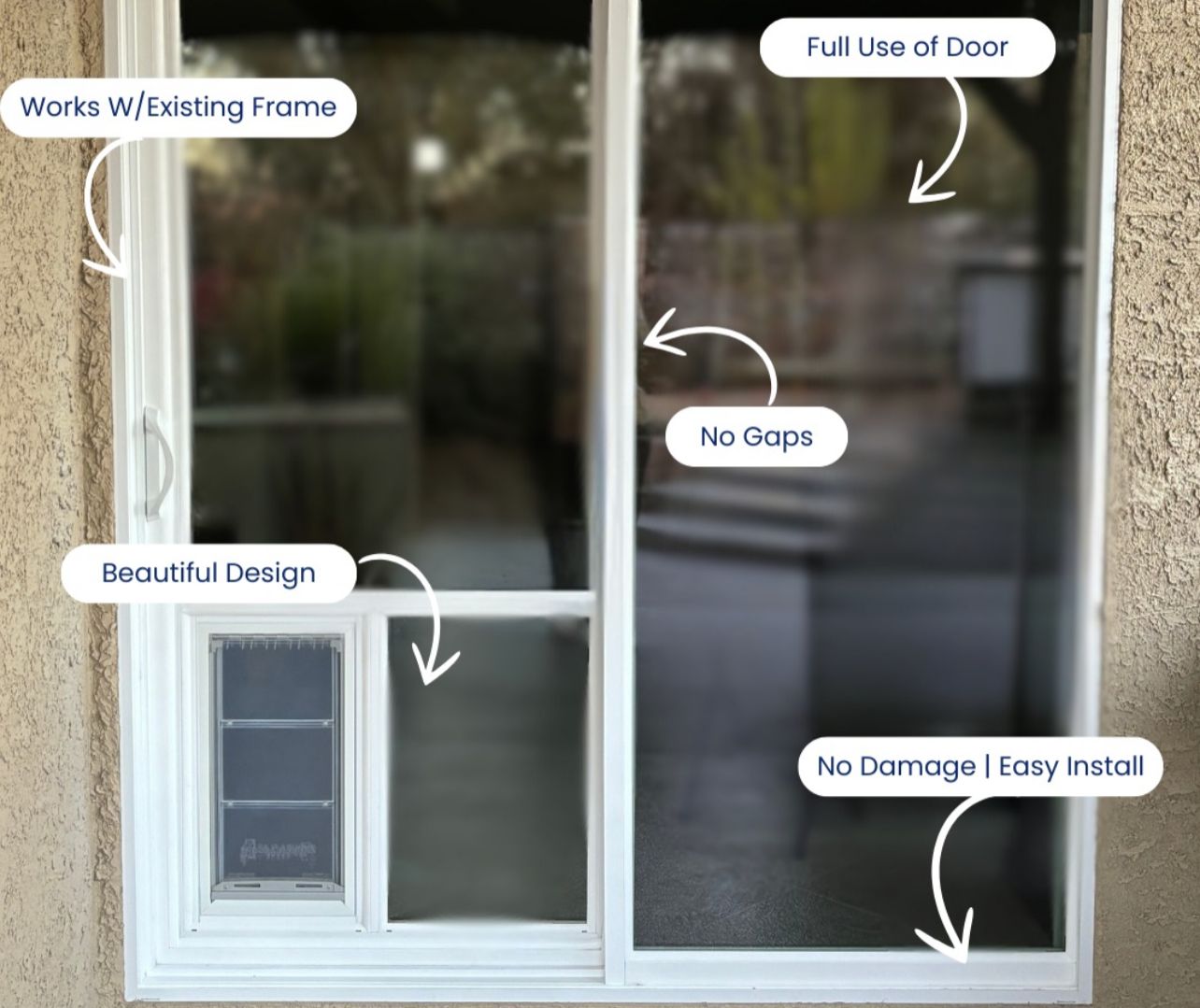 Pet Flap for Glass Doors